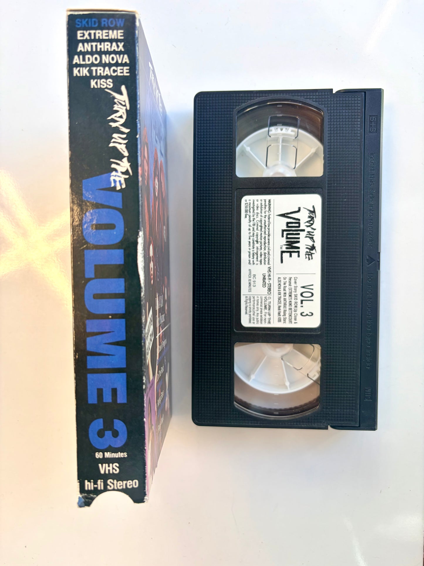 Turn Up The Volume 3 VHS video