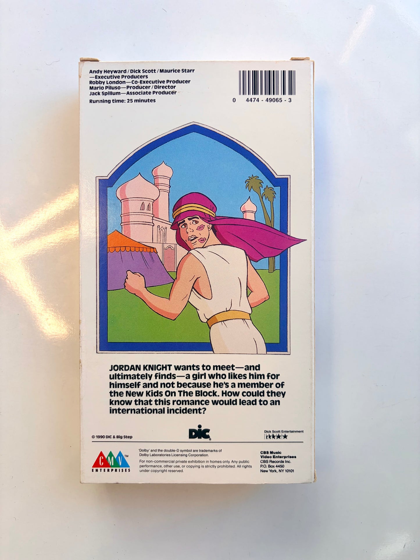 New Kids on the Block, Sheik Of My Dreams VHS video