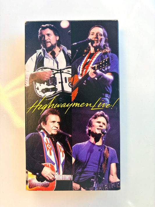 Highwaymen, Live VHS video