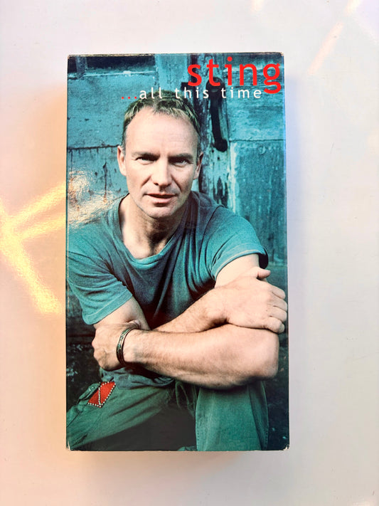 Sting, All This Time VHS video