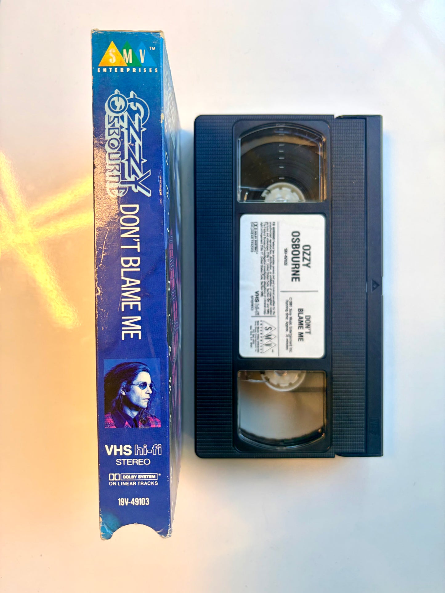 Ozzy Osbourne, Don't Blame Me VHS video