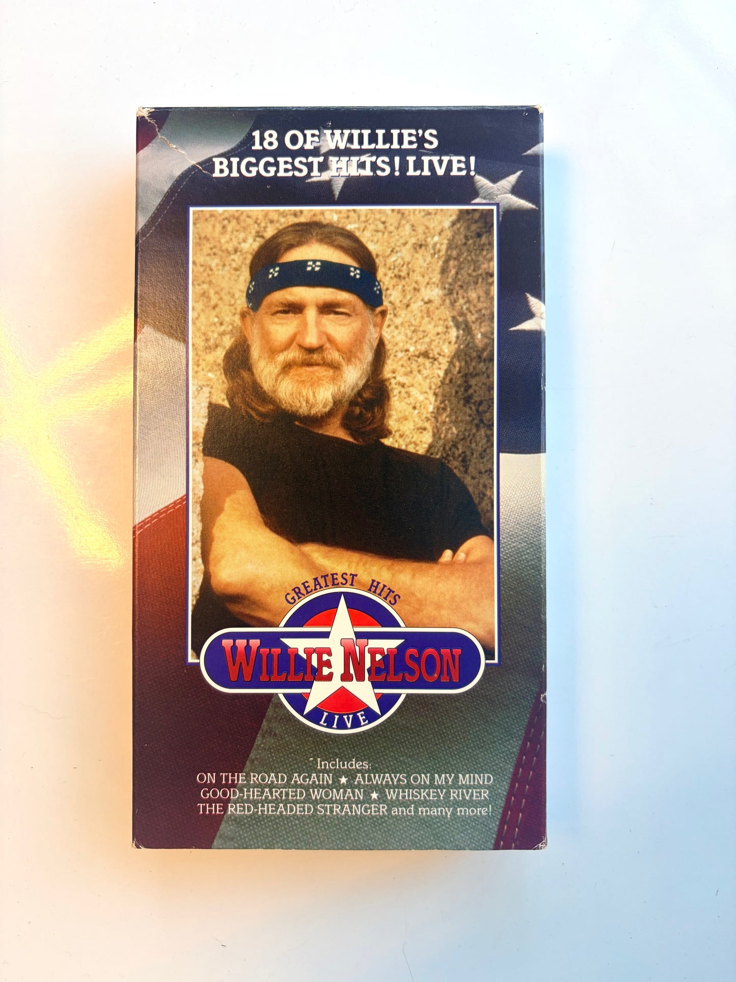 Willie Nelson, Greatest Hits Live VHS video