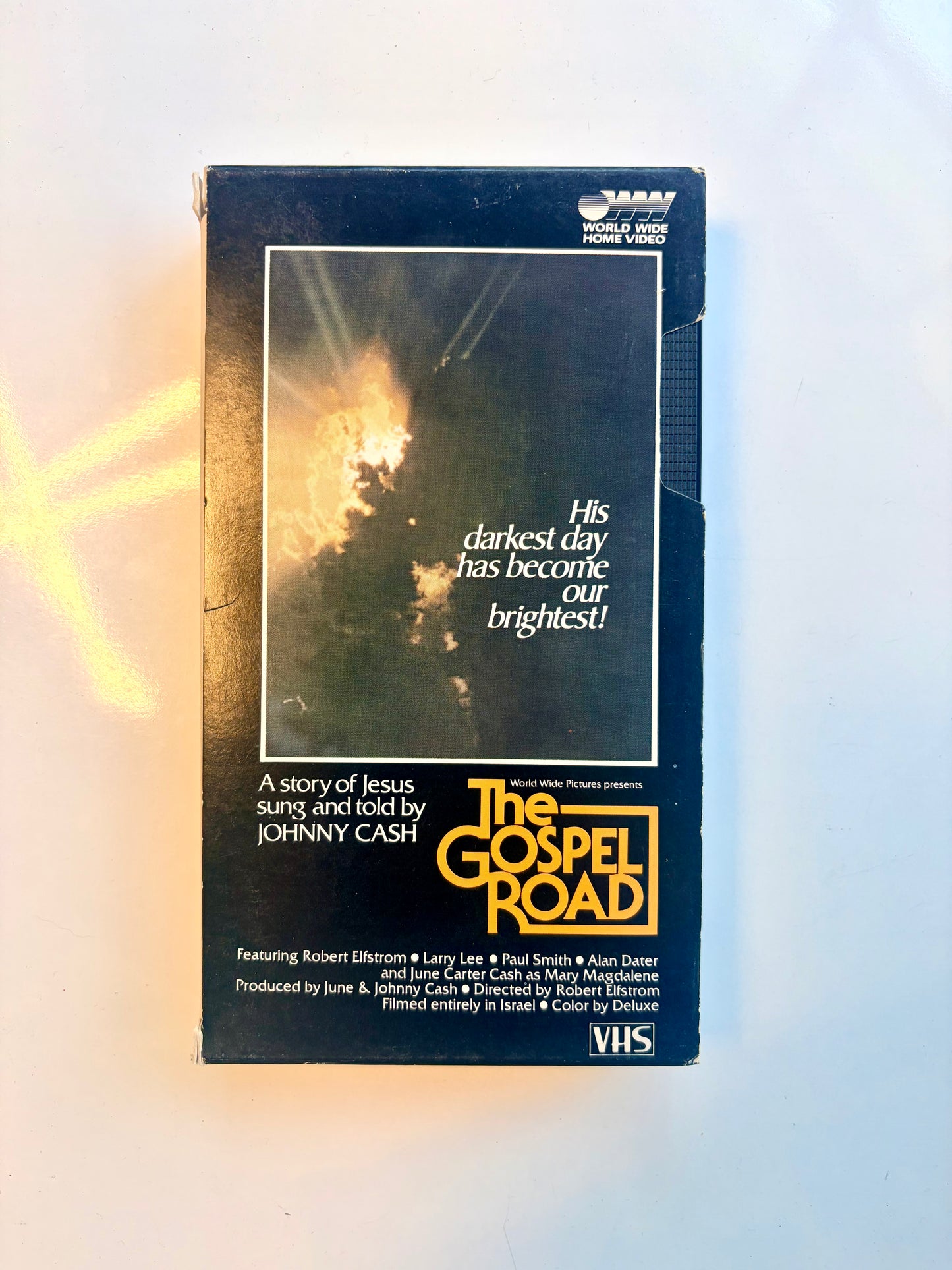 Johnny Cash, The Gospel Road VHS video