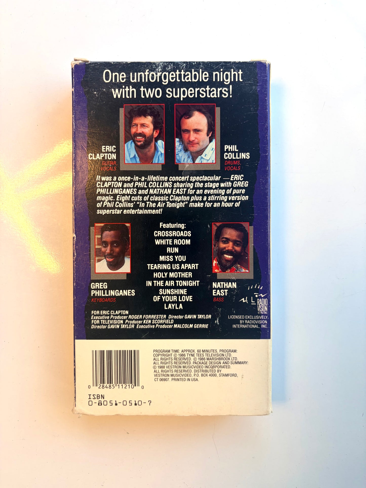 Eric Clapton And Friends VHS video