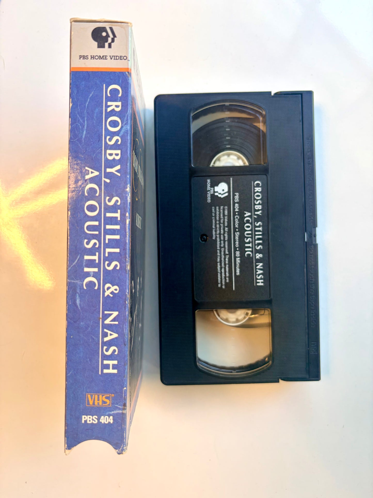 Crosby, Stills & Nash Acoustic VHS video