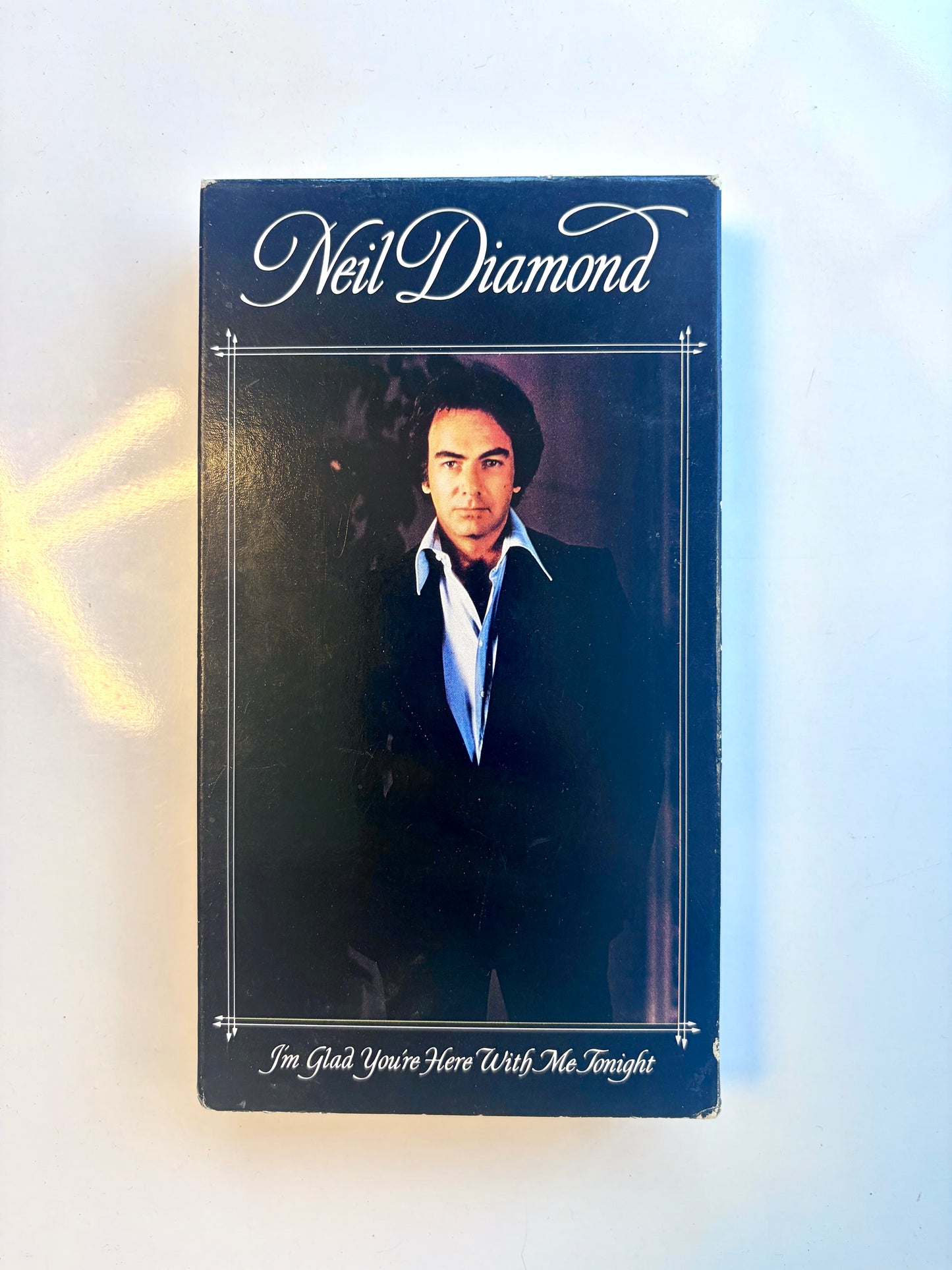Neil Diamond, I'm Glad You're Here With Me Tonight VHS video