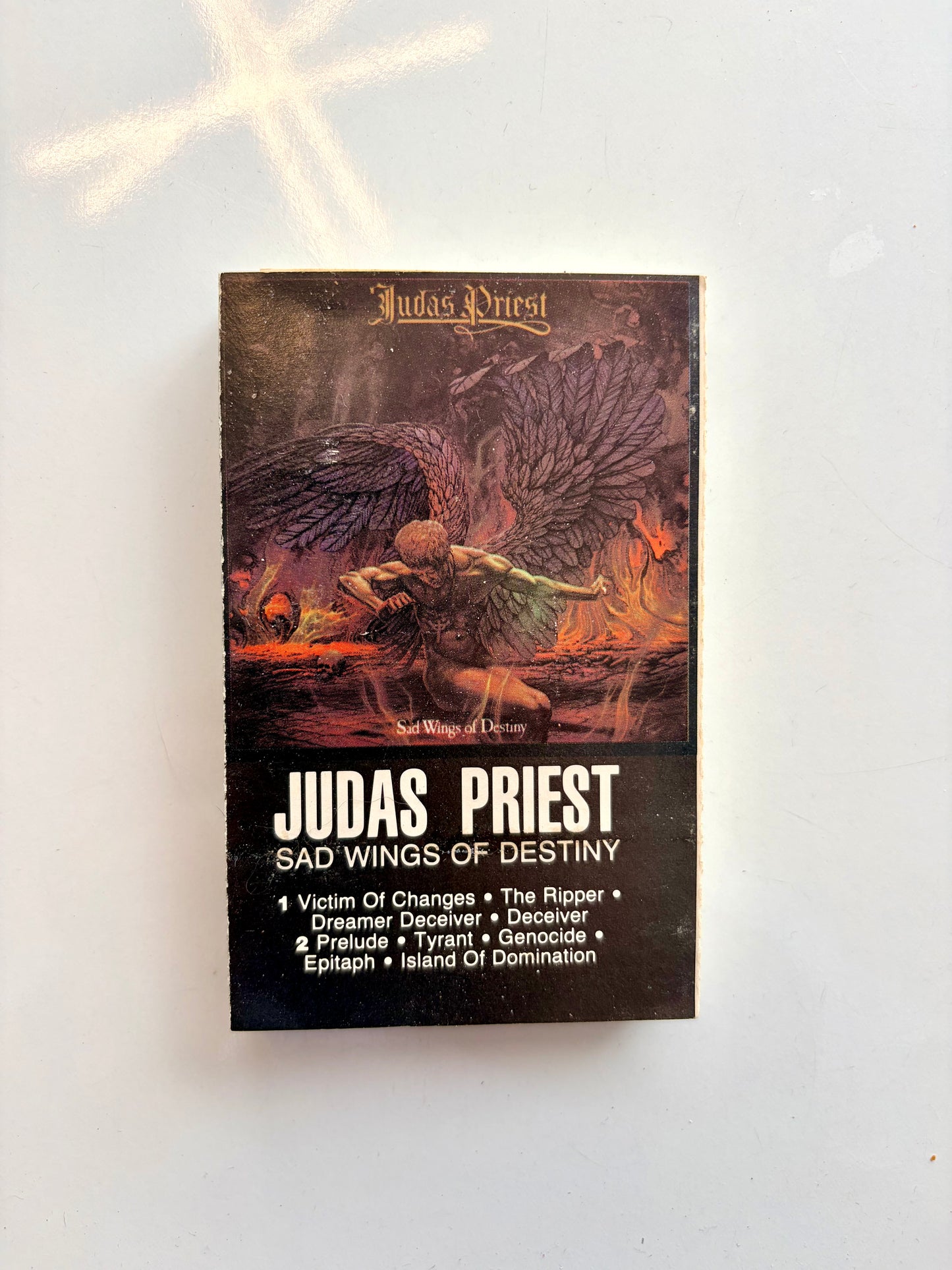 Judas Priest, Sad Wings Of Destiny cassette