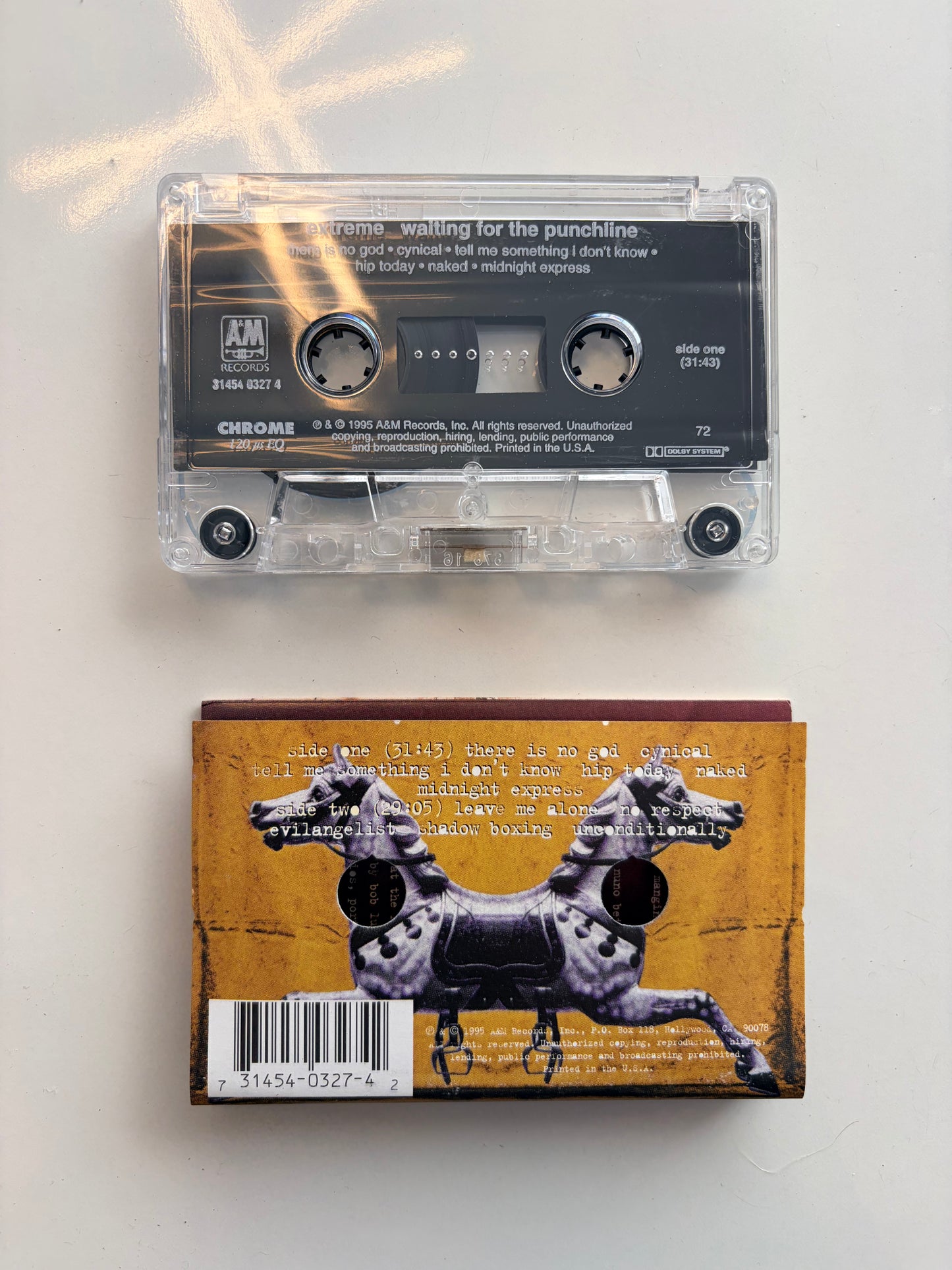 Extreme, Waiting For The Punchline cassette