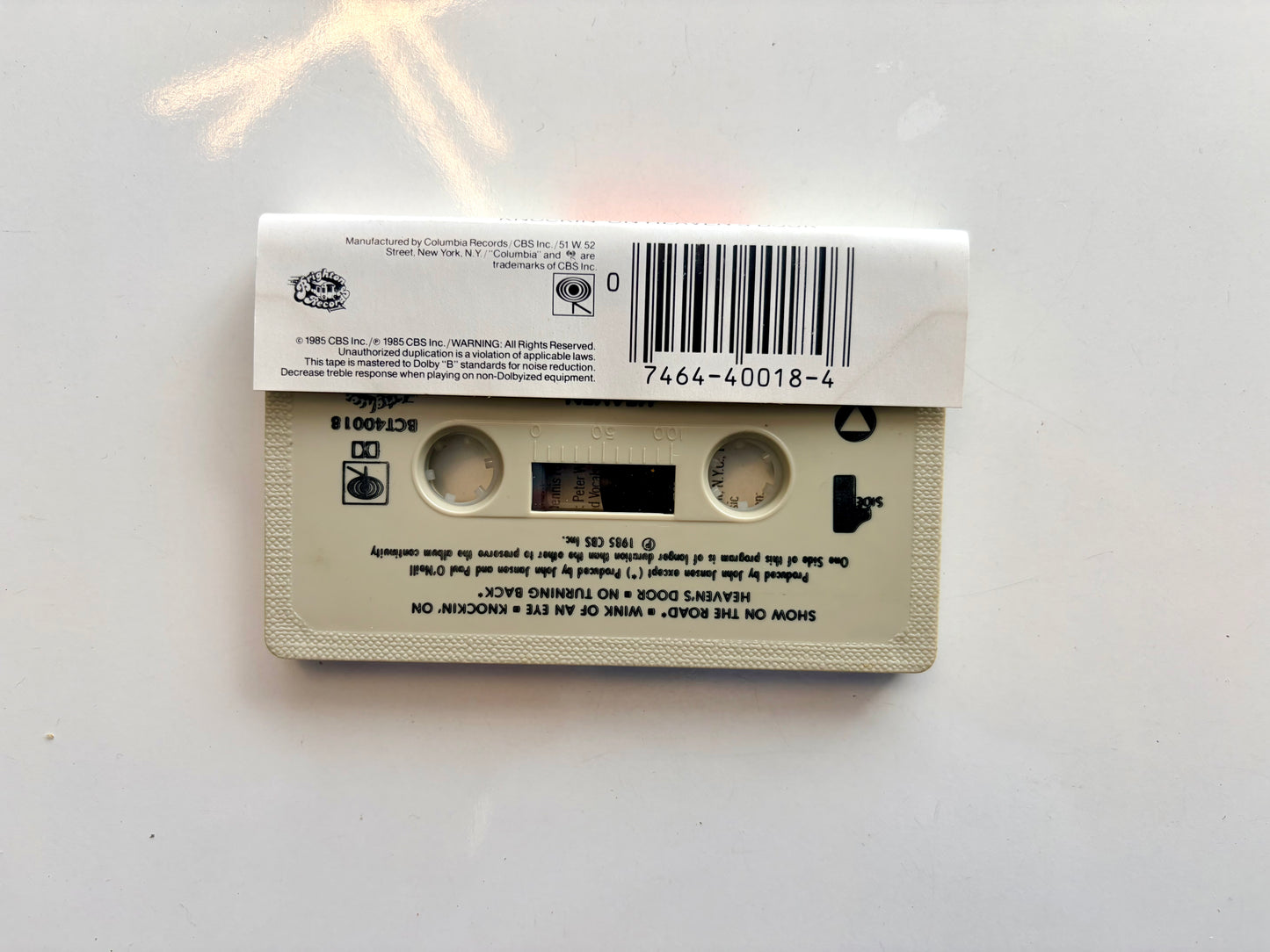 Heaven, Knockin' On Heaven's Door cassette