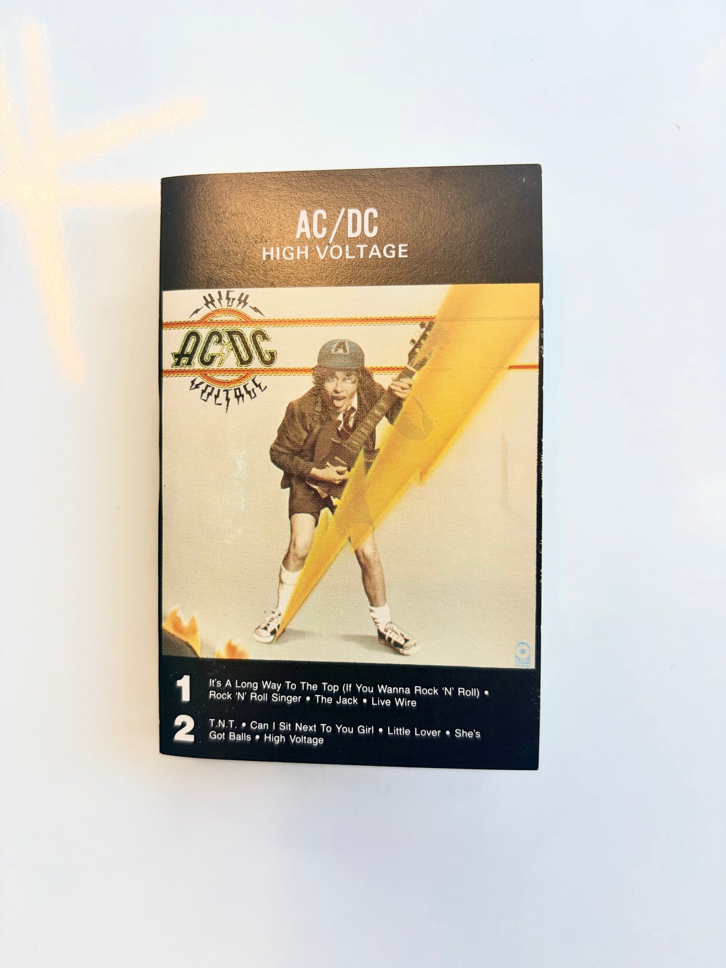 AC/DC, High Voltage cassette