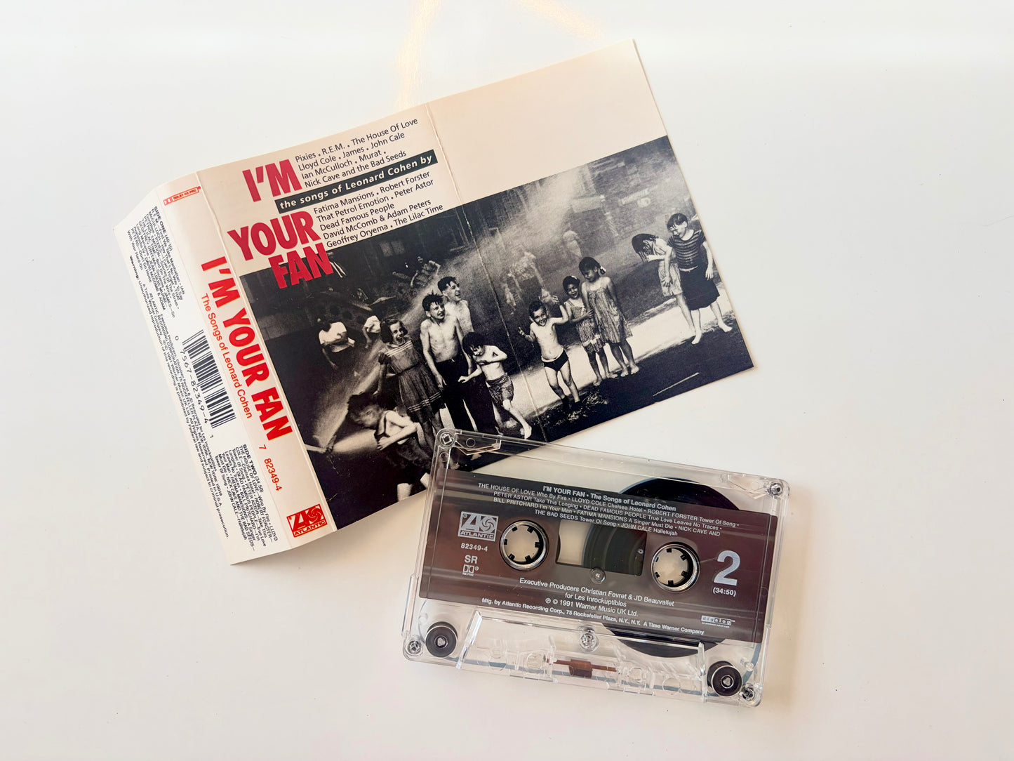 I'm Your Fan The Songs of Leonard Cohen cassette