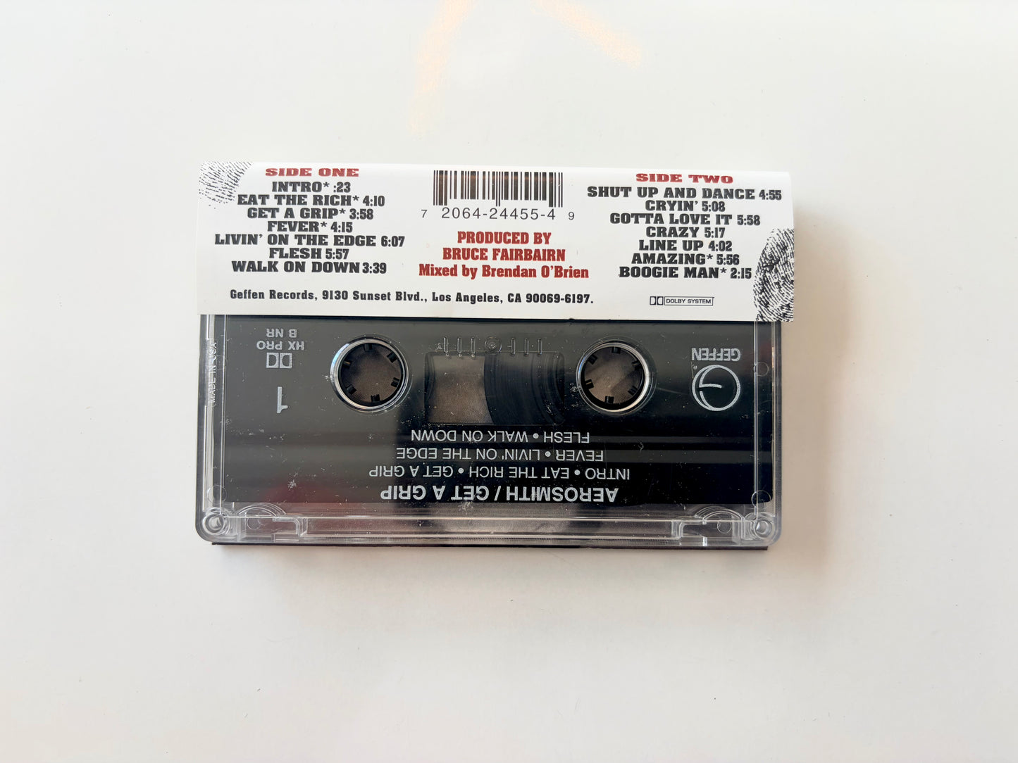 Aerosmith, Get A Grip cassette