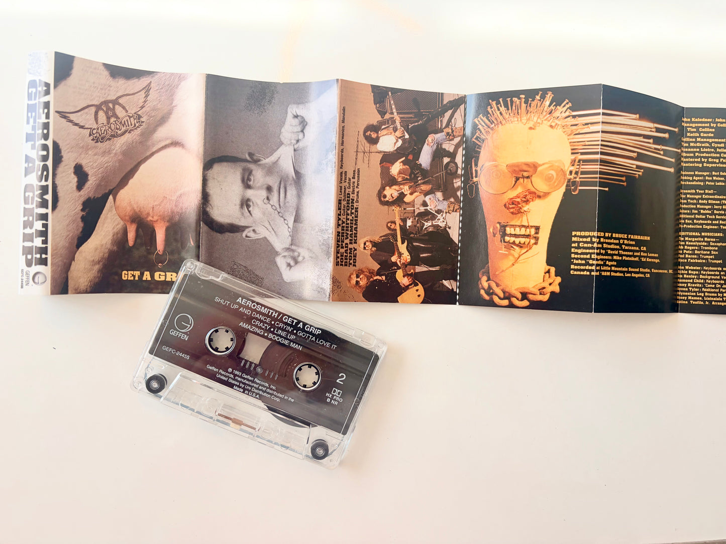 Aerosmith, Get A Grip cassette