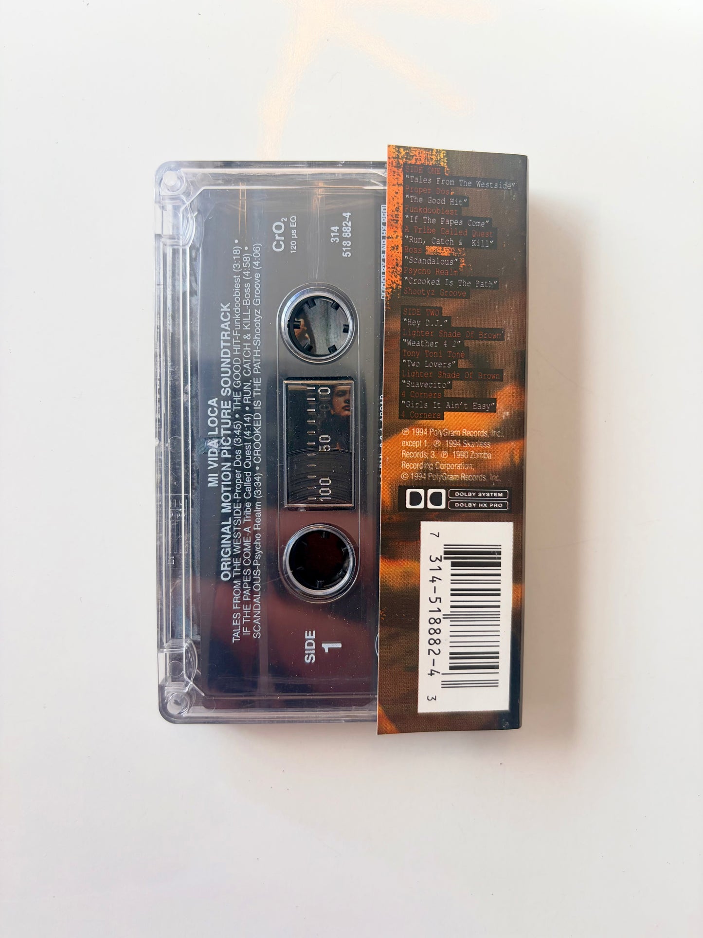 Mi Vida Loca soundtrack cassette