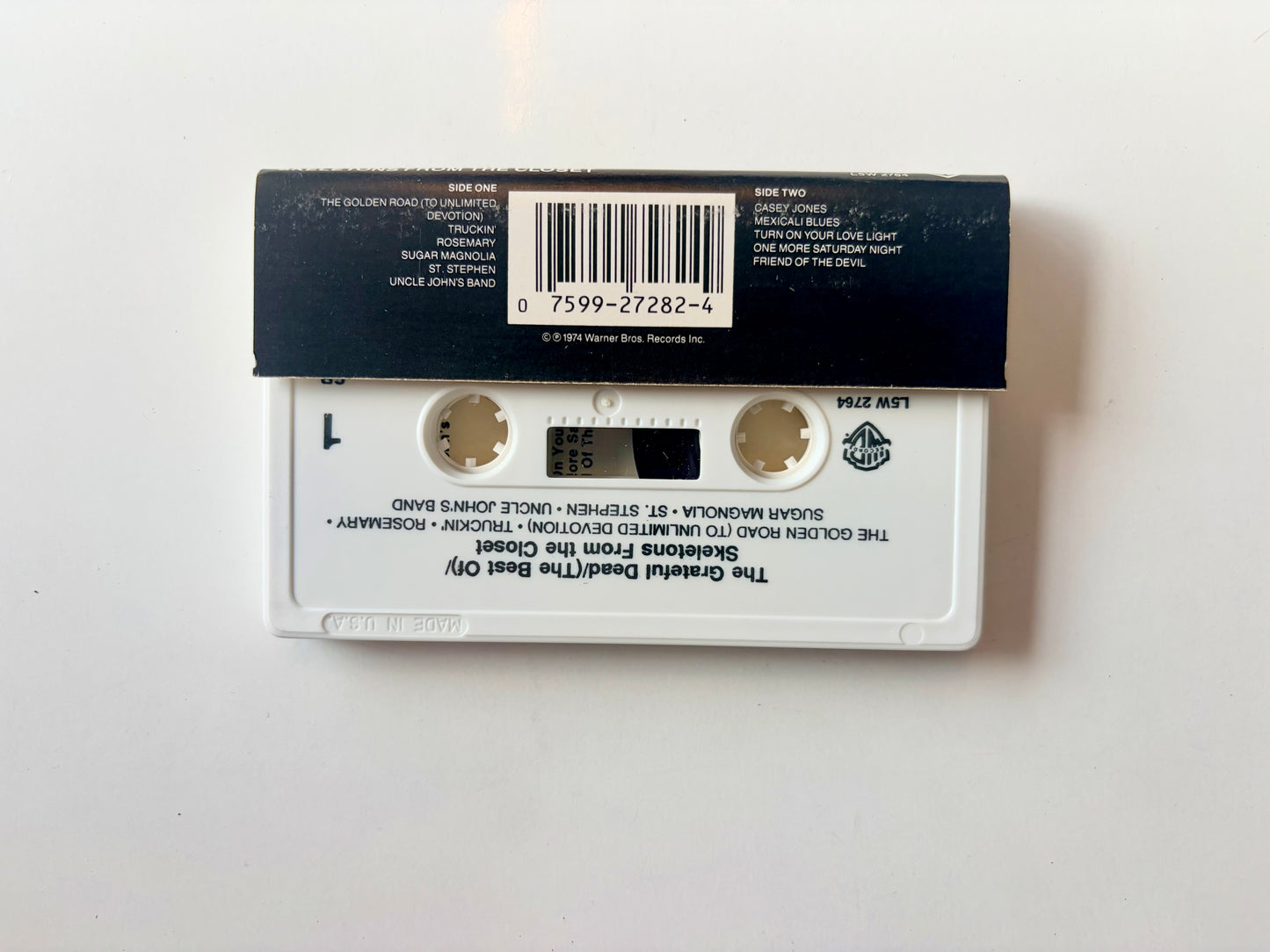 Grateful Dead, Skeletons From The Closet cassette
