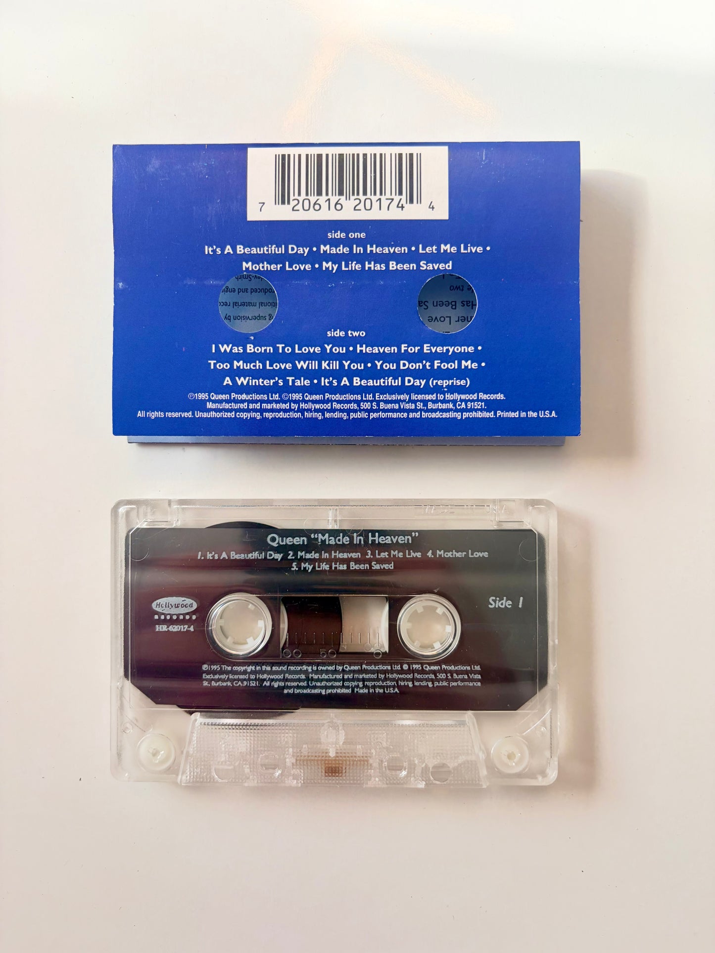 Queen, Made In Heaven cassette