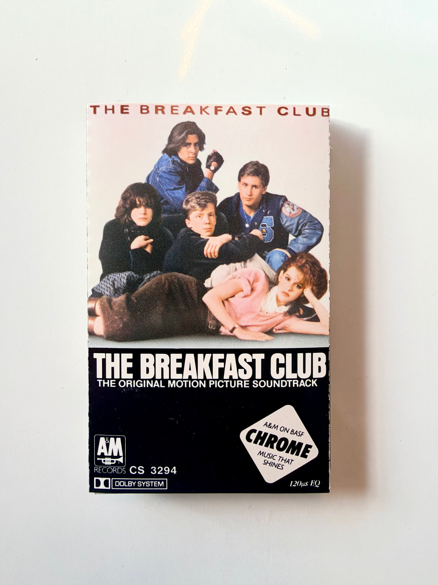 The Breakfast Club soundtrack cassette