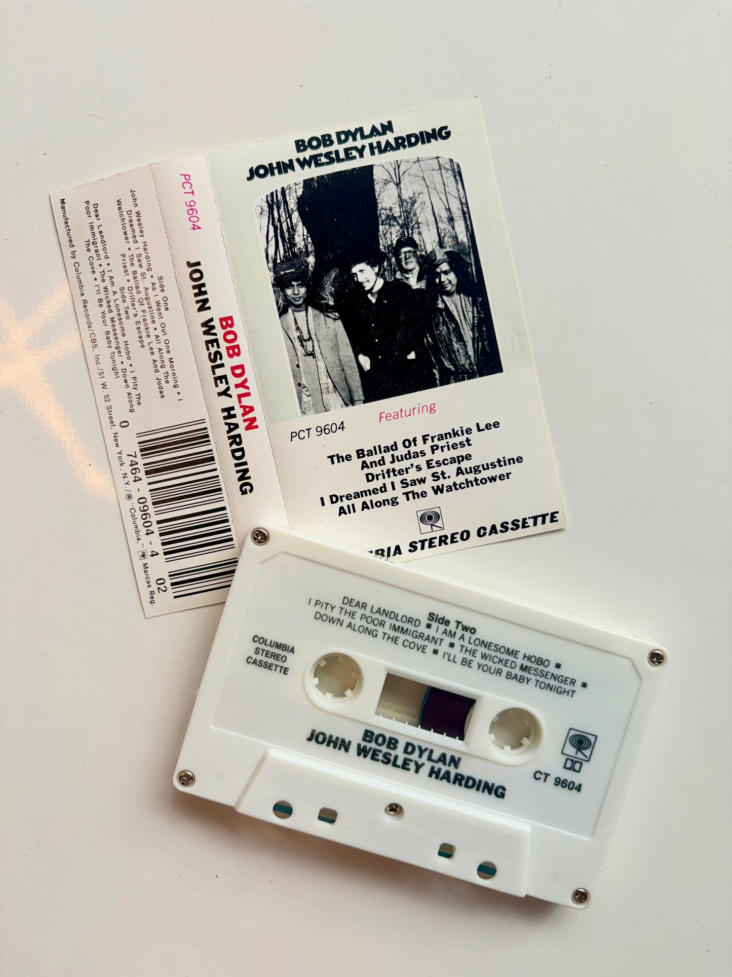 Bob Dylan, John Wesley Harding cassette