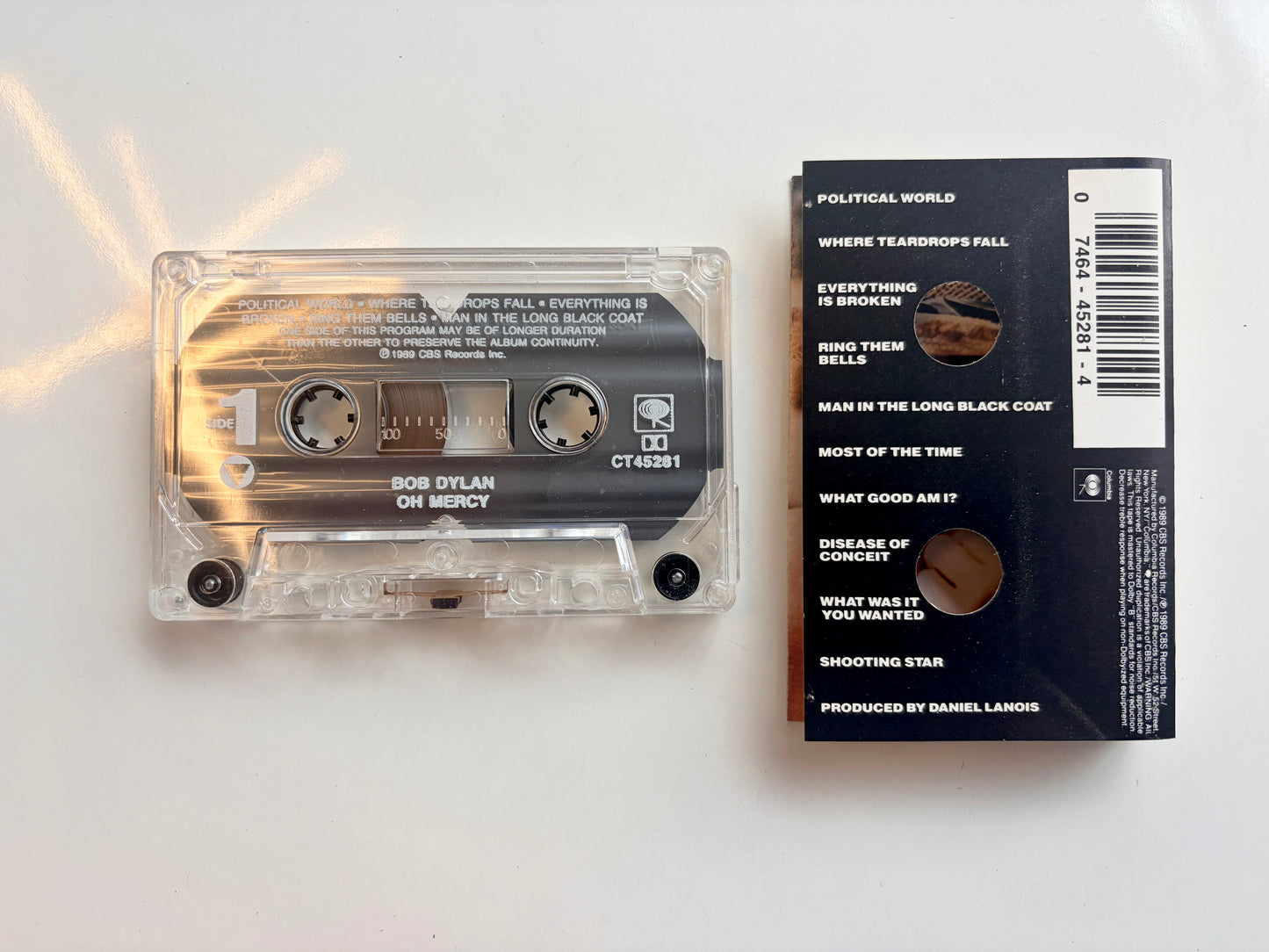 Bob Dylan, Oh Mercy cassette