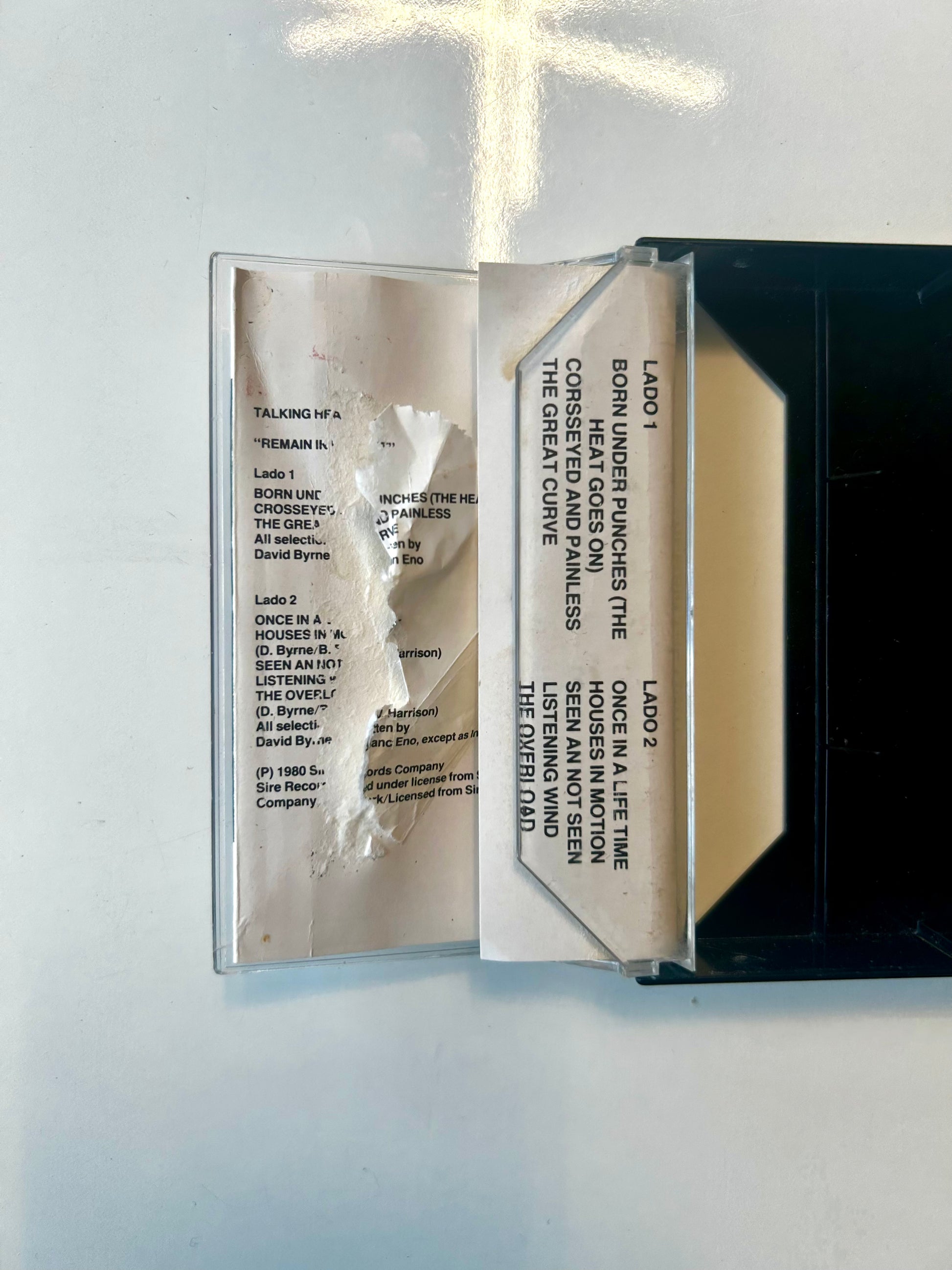 Talking Tapes Talking Heads, Remain The Light – PlaybackTapes