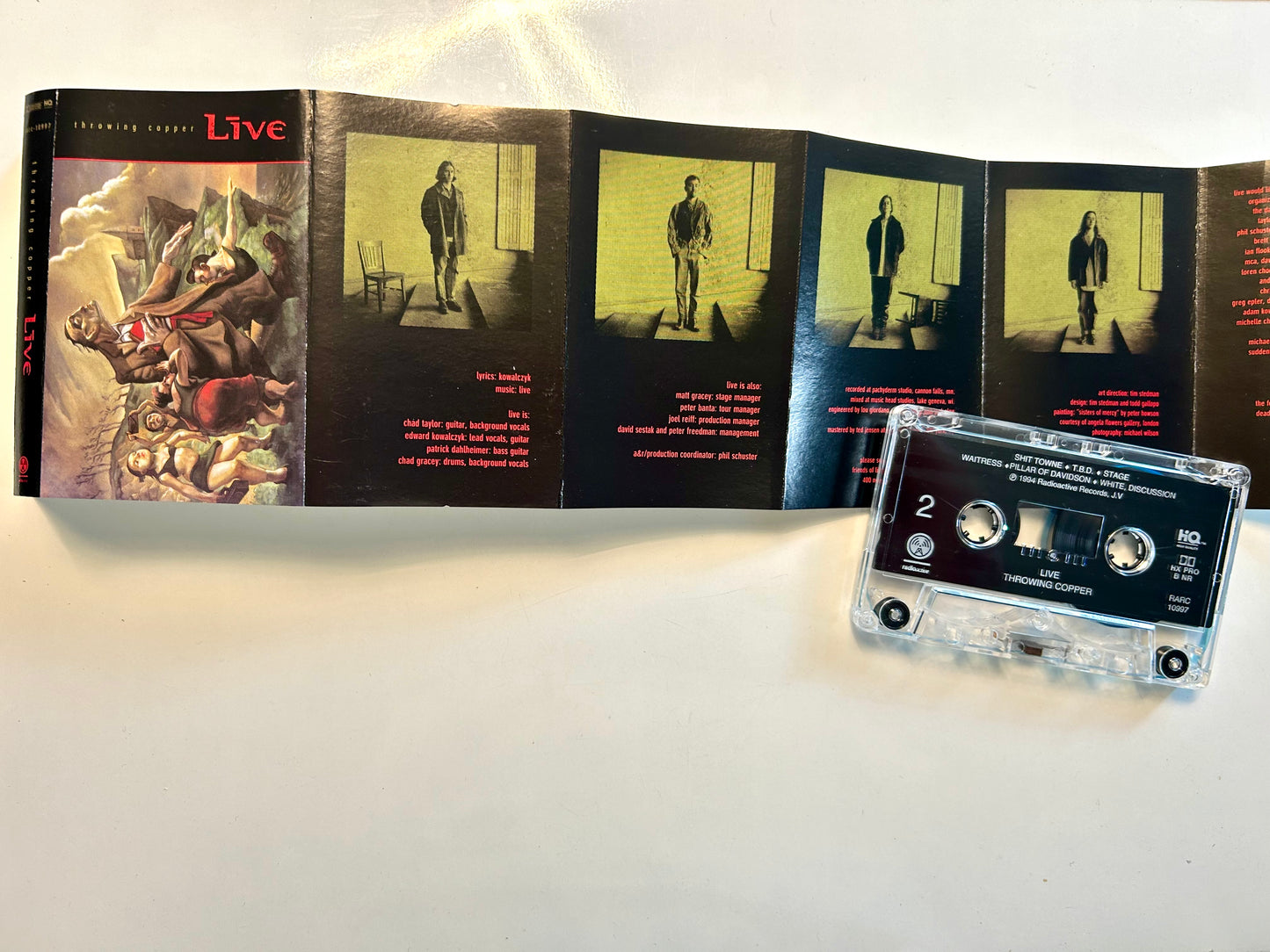 Live, Throwing Copper