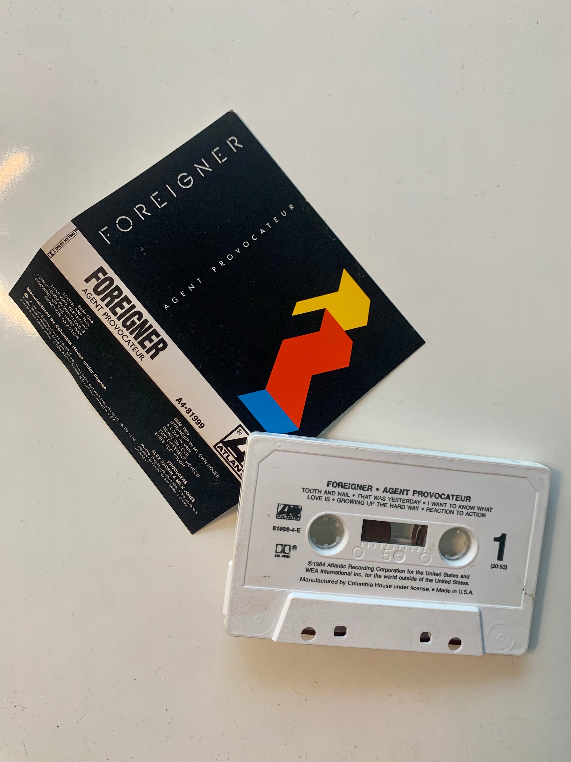 Foreigner, Agent Provocateur – PlaybackTapes