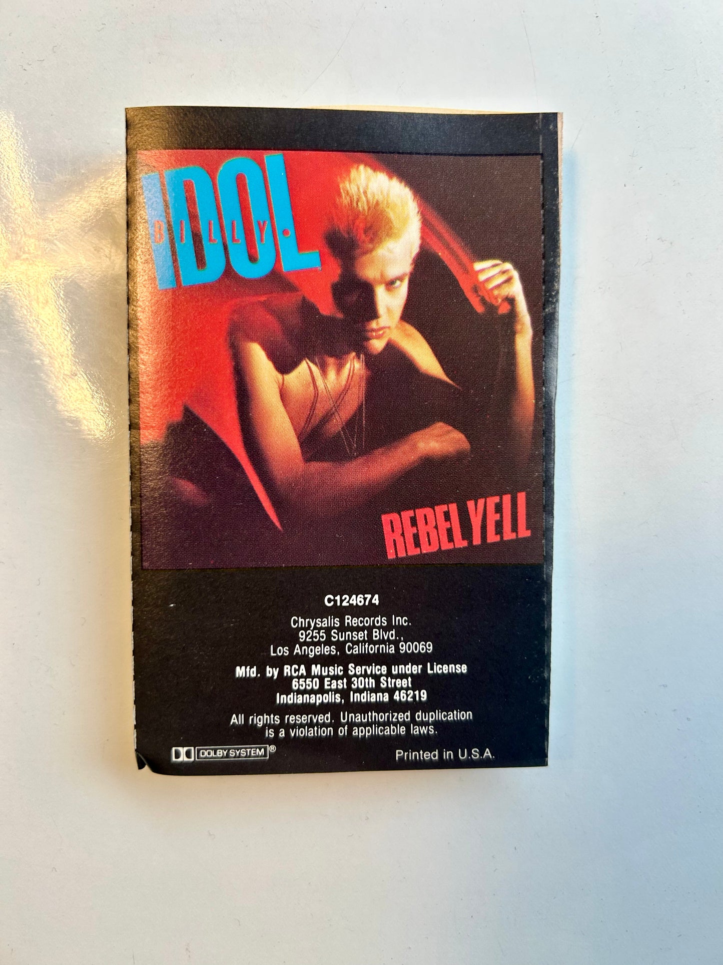 Billy Idol, Rebel Yell