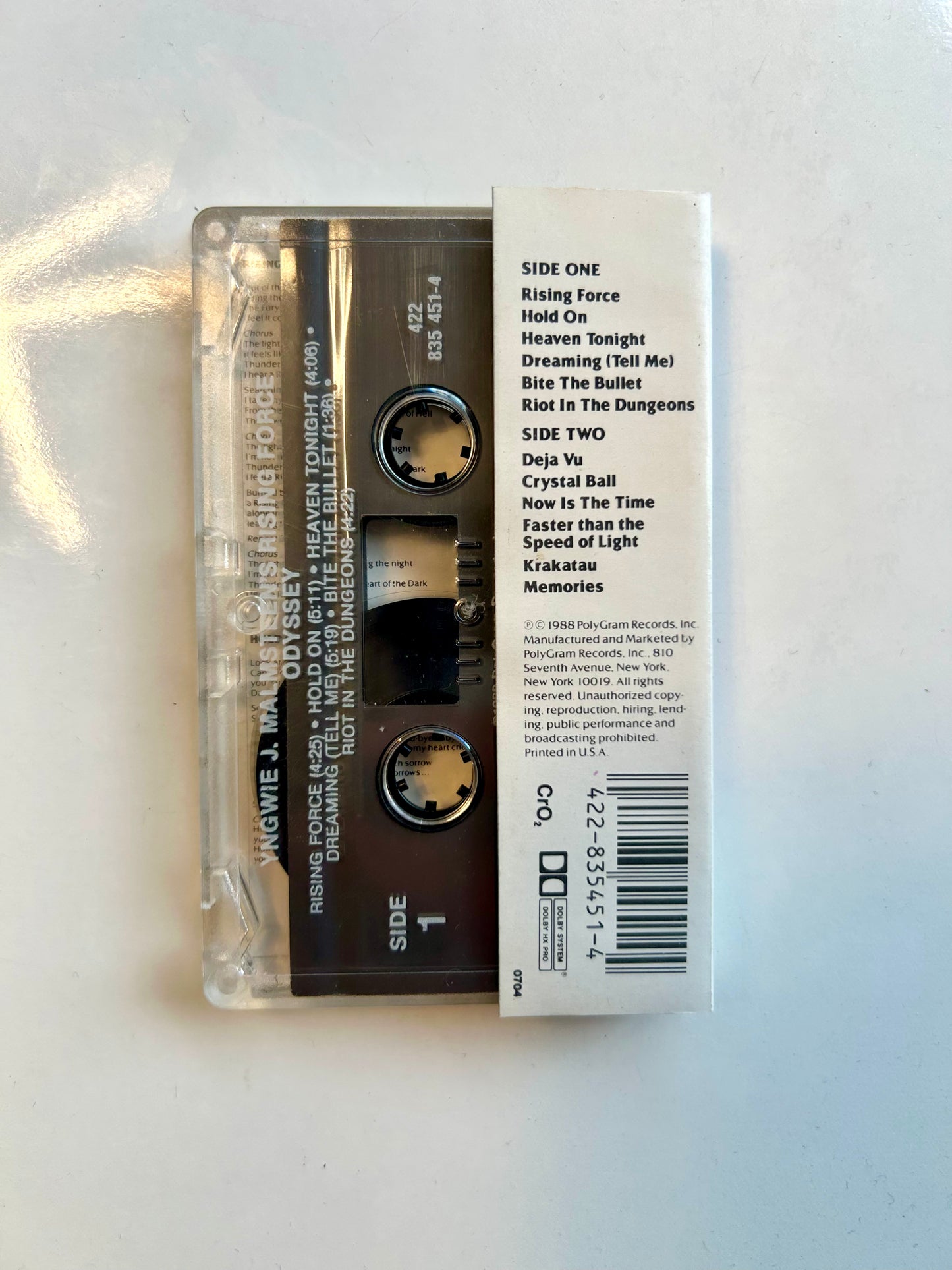 Yngwie Malmsteen's Rising Force, Odyssey