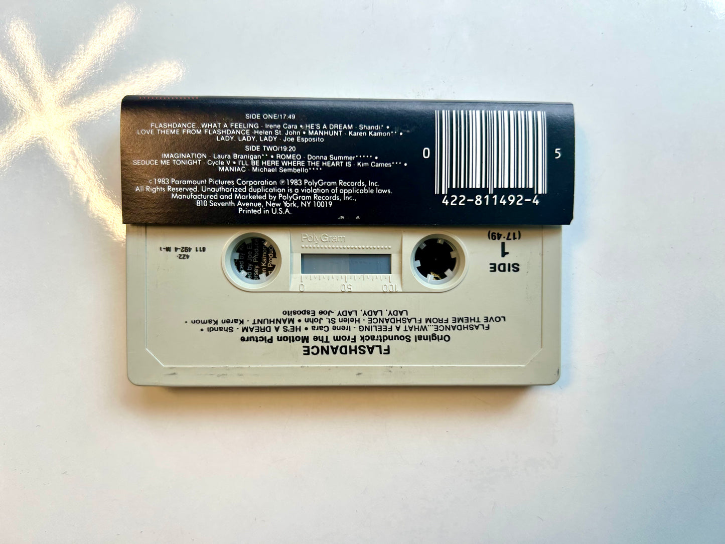 Flashdance soundtrack