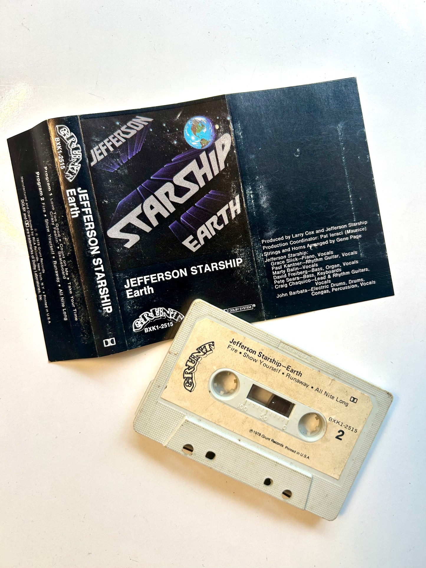 Jefferson Starship, Earth