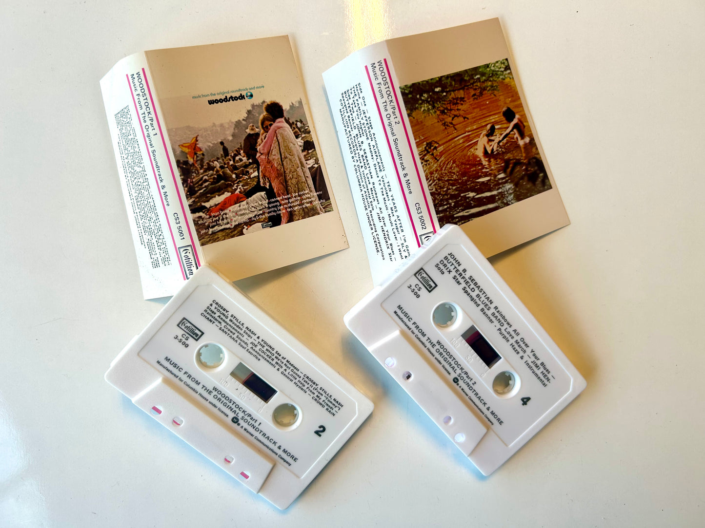 Woodstock, Music From The Original Soundtrack parts 1 & 2