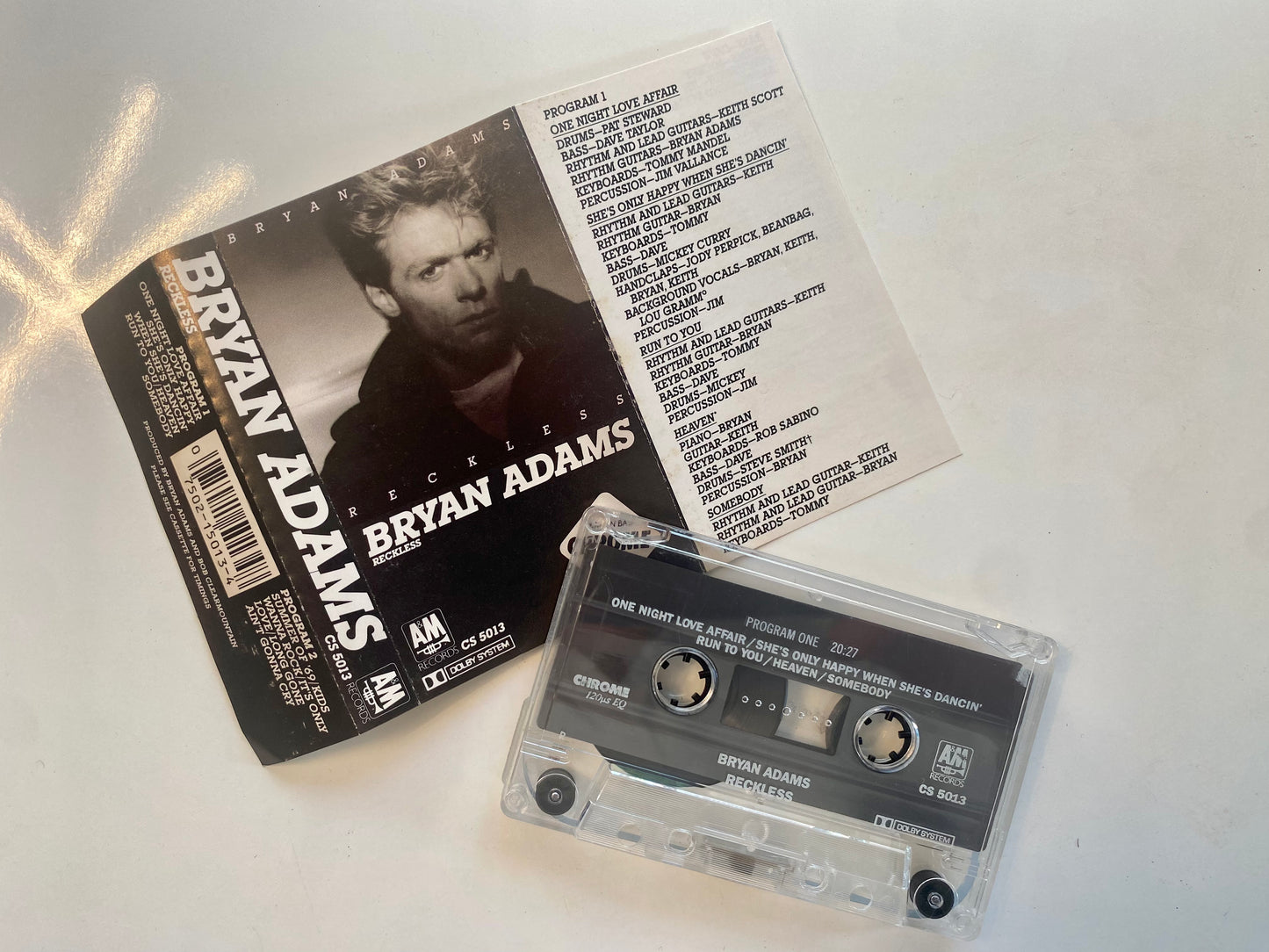 Bryan Adams, Reckless