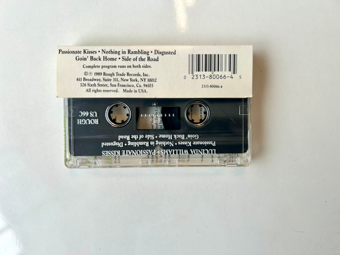 Lucinda Williams, Passionate Kisses