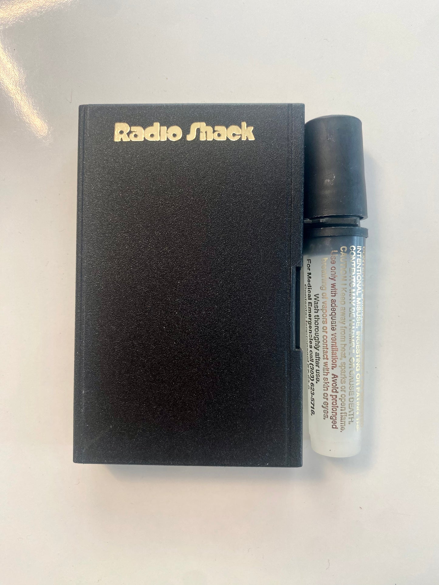 Radio Shack cassette cleaner kit