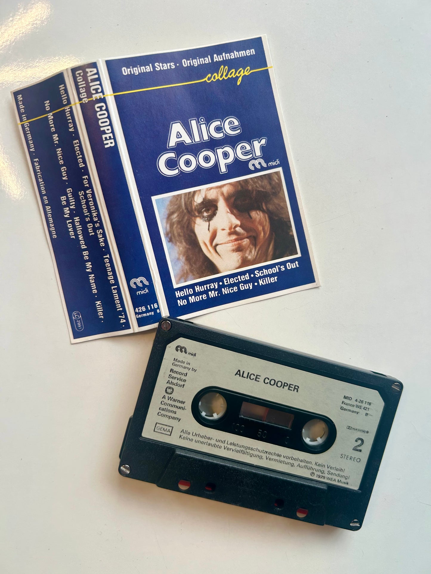 Alice Cooper, Collage