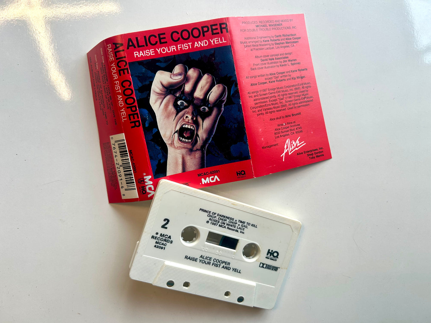 Alice Cooper, Raise Your Fist and Yell