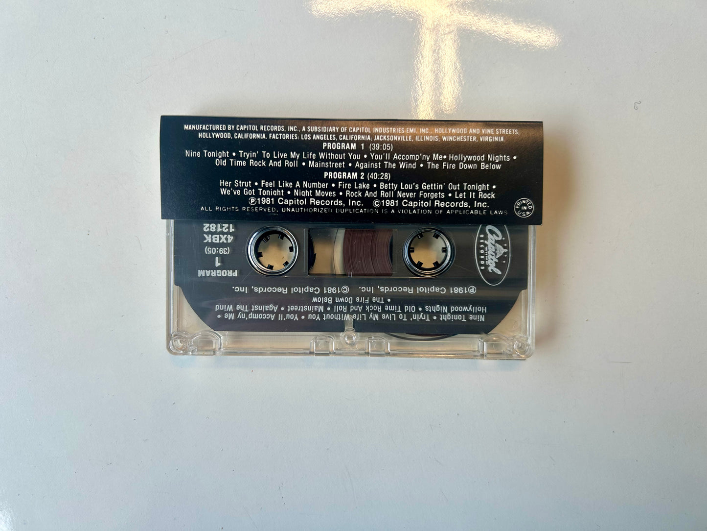 Bob Seger, Nine Tonight