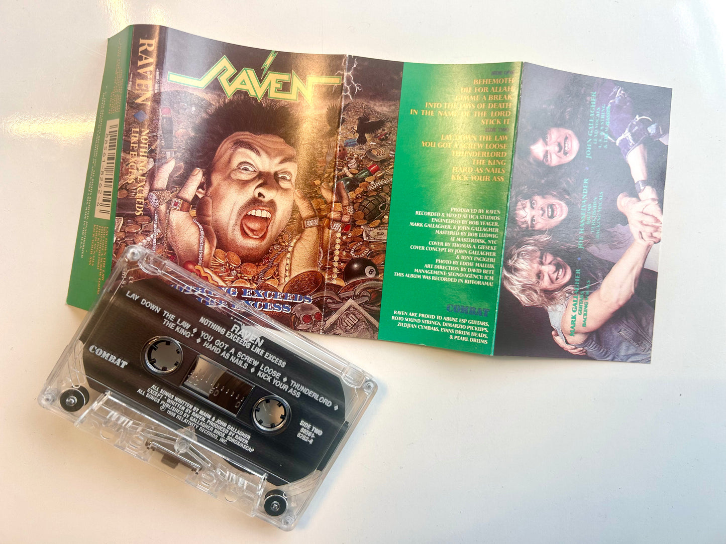 Raven, Nothing Exceeds Like Excess