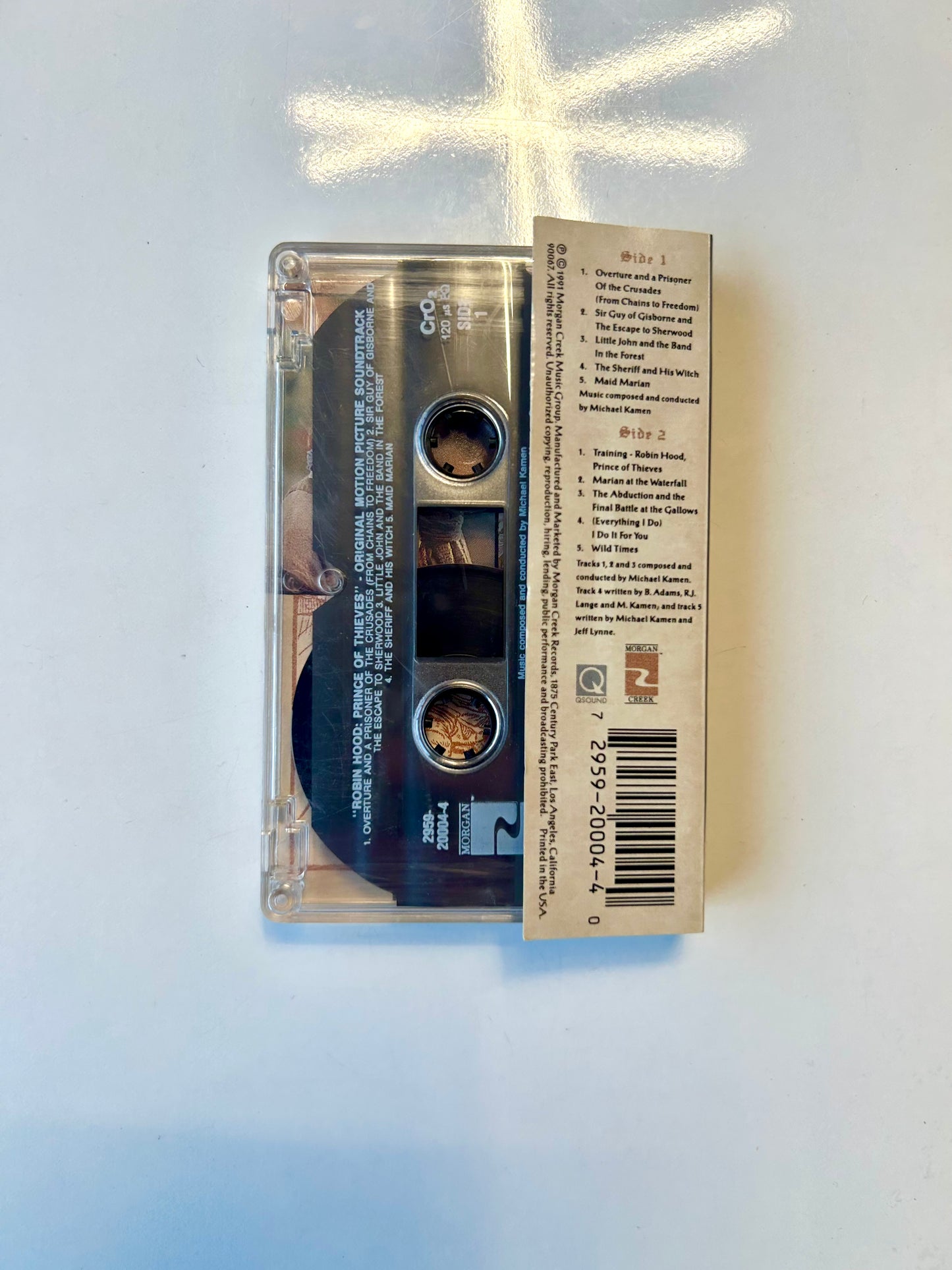 Robin Hood Prince of Thieves soundtrack