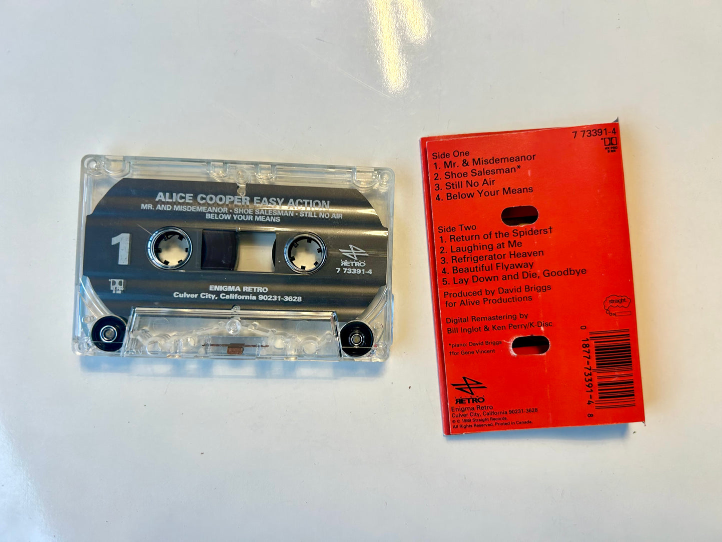 Alice Cooper, Easy Action