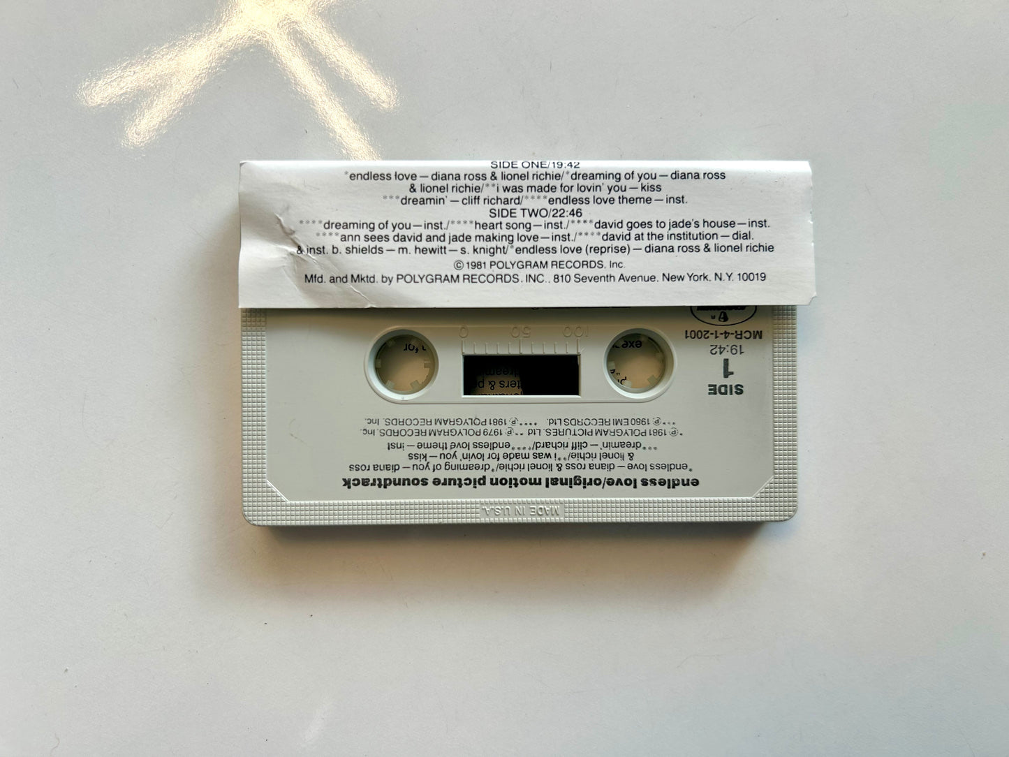 Endless Love soundtrack