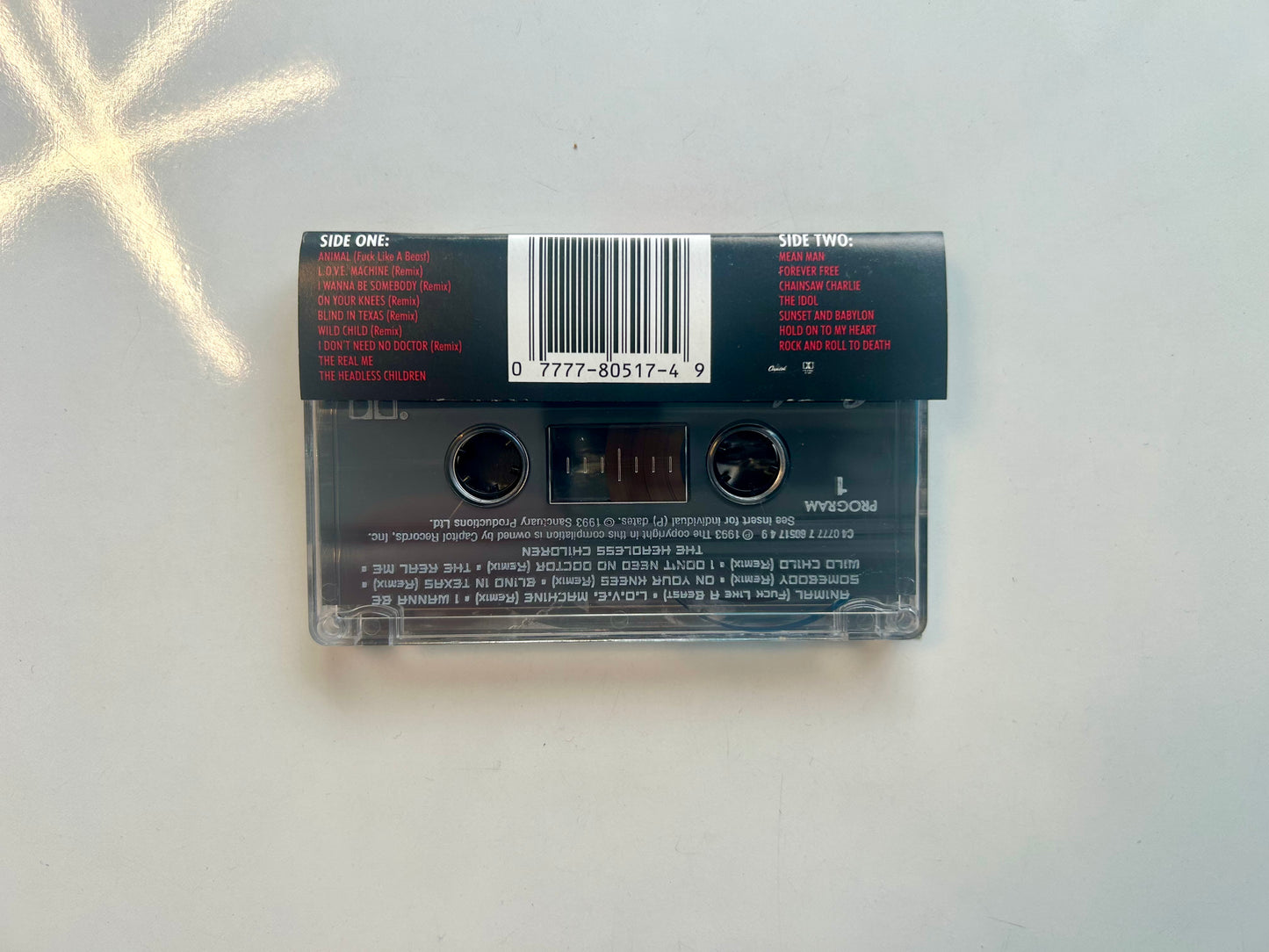 W.A.S.P., First Blood Last Cuts