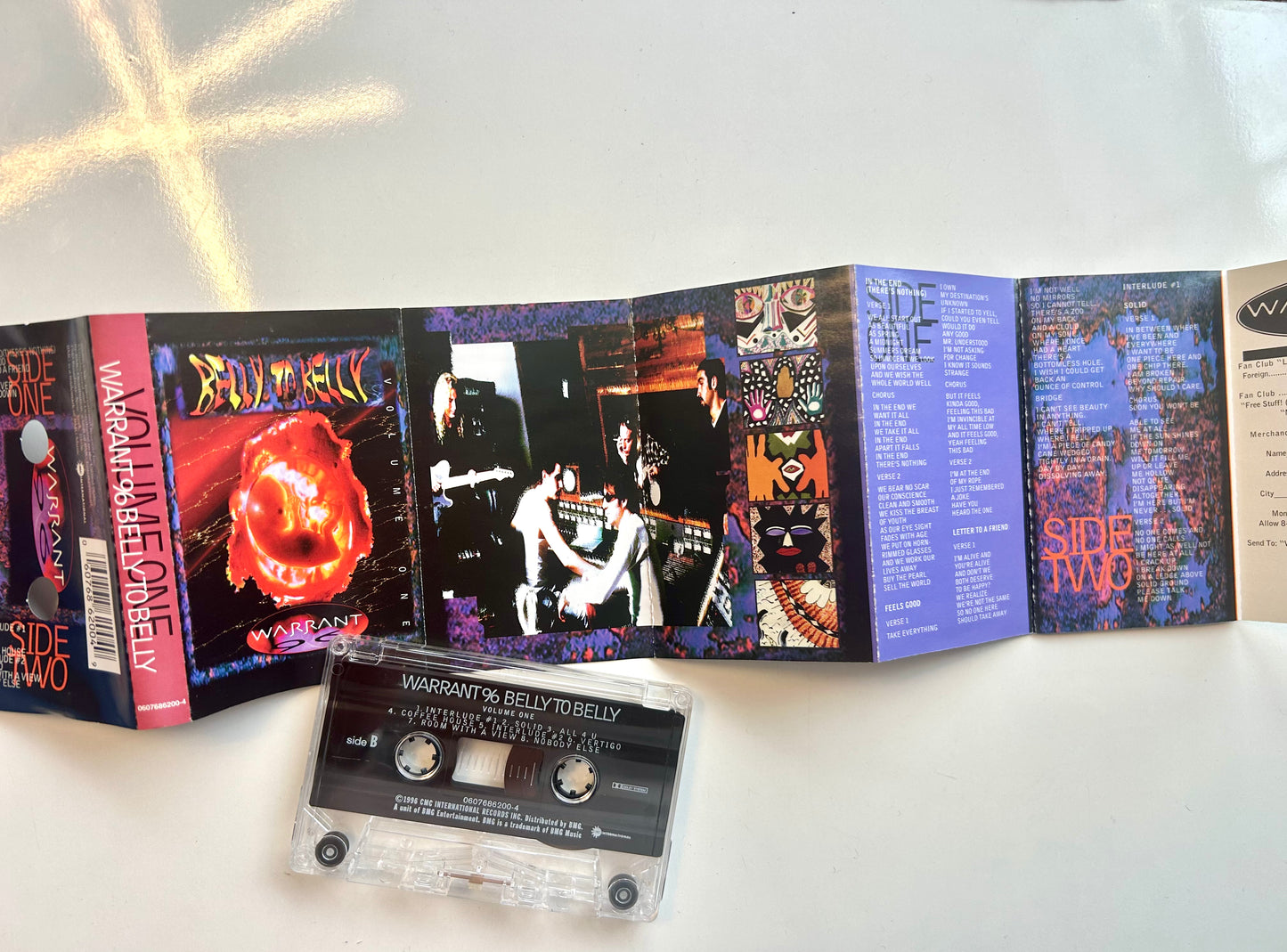 Warrant, 96 Belly to Belly