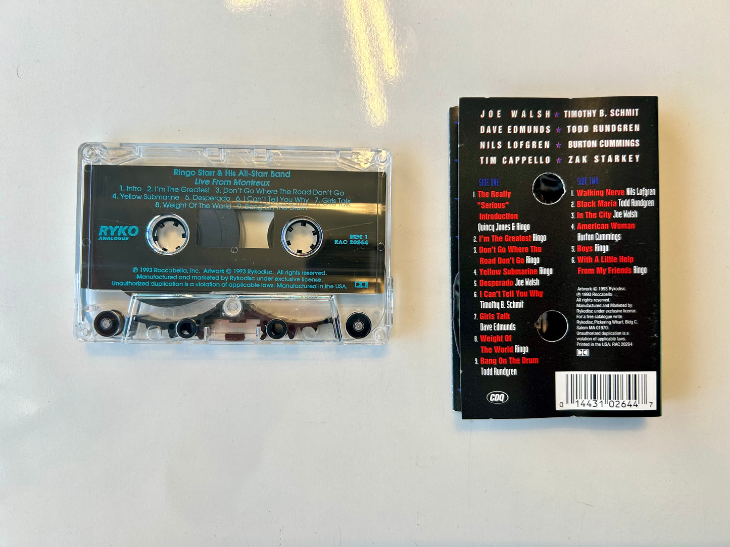 Ringo Starr And His All Star Band, Live in Montreux