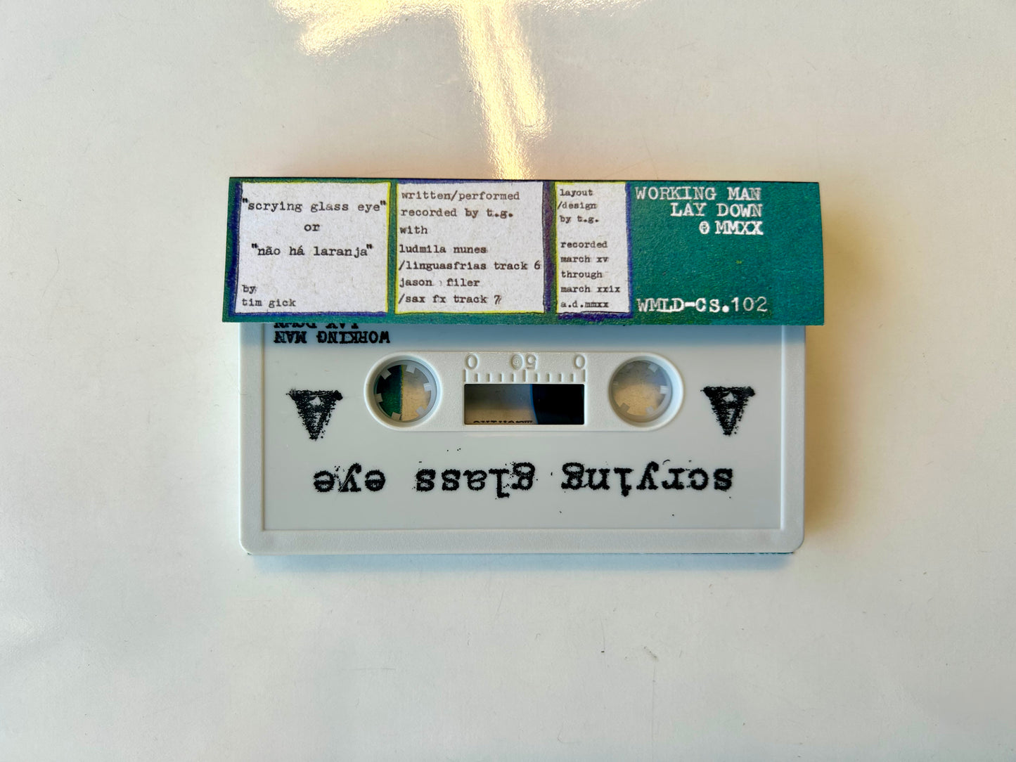 Tim Gick, Não há laranja/Scrying Glass Eye