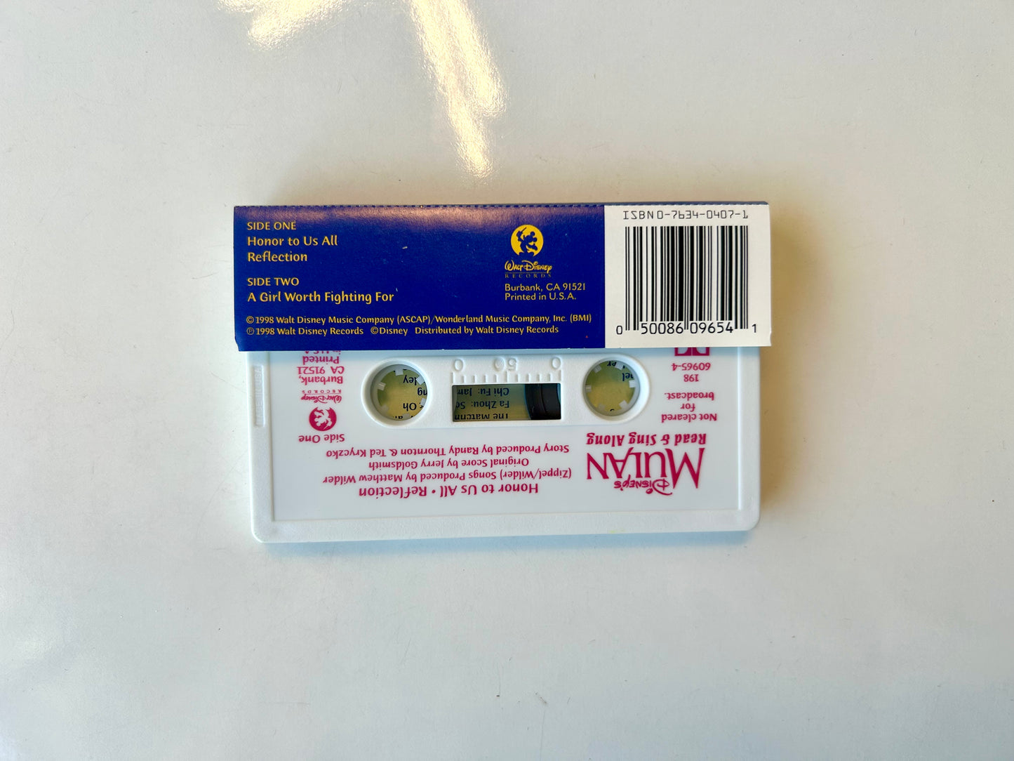 Mulan, Read & Sing Along