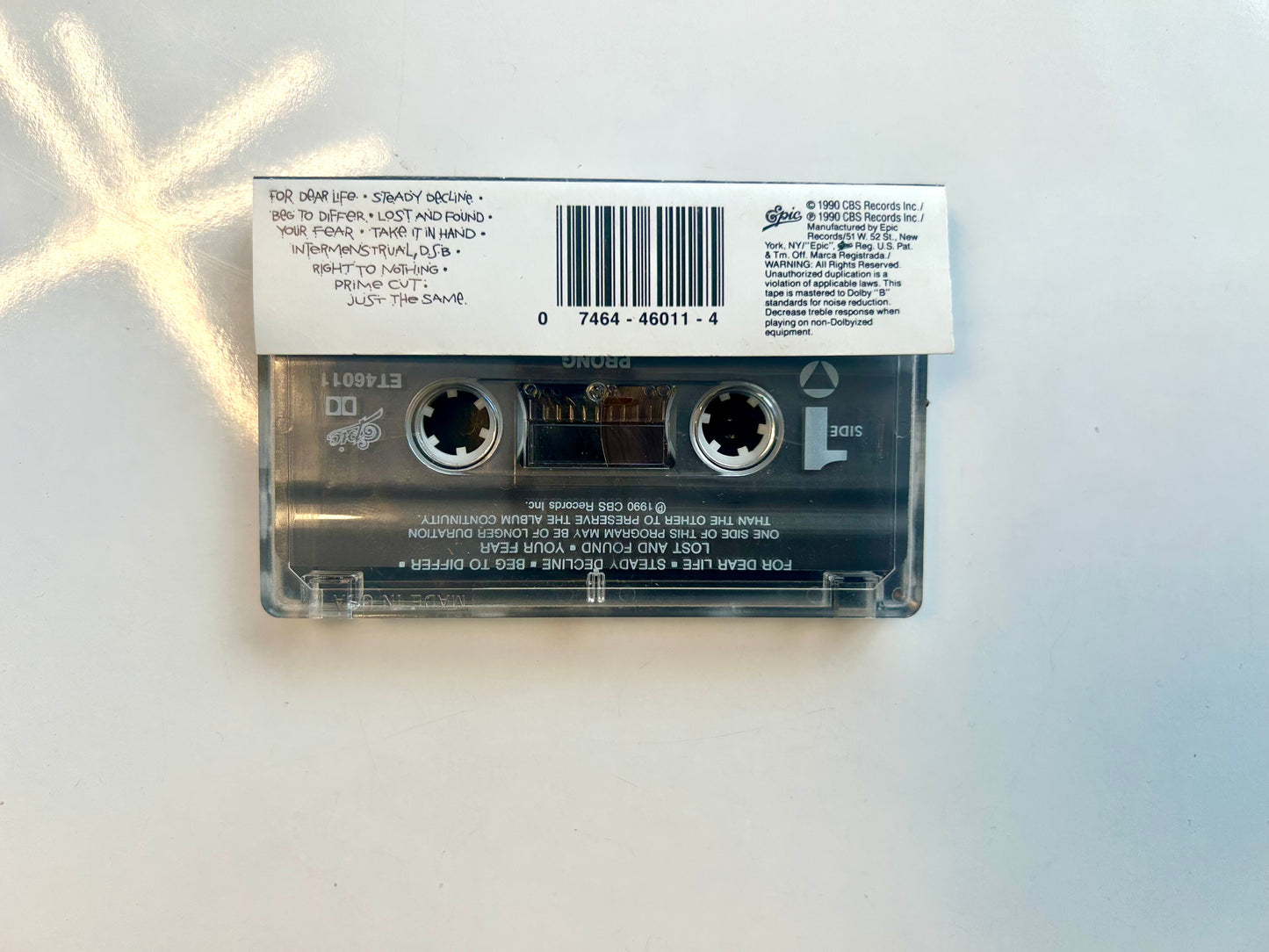 Prong, Beg To Differ