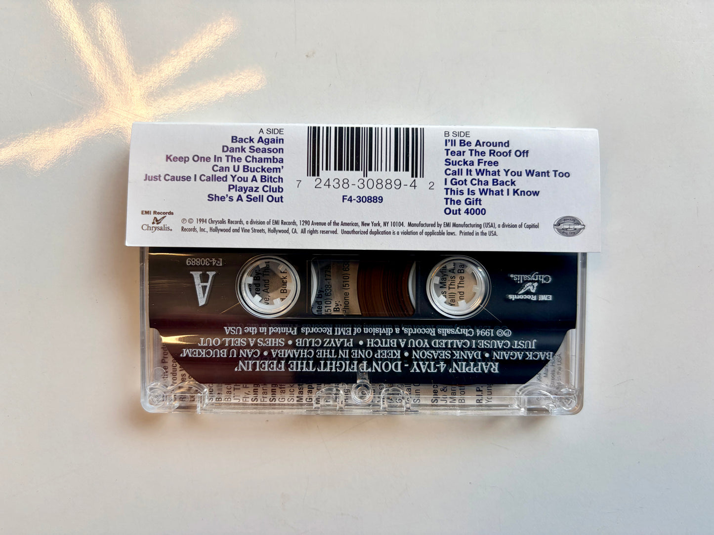 Rappin' 4-Tay, Don't Fight The Feelin'