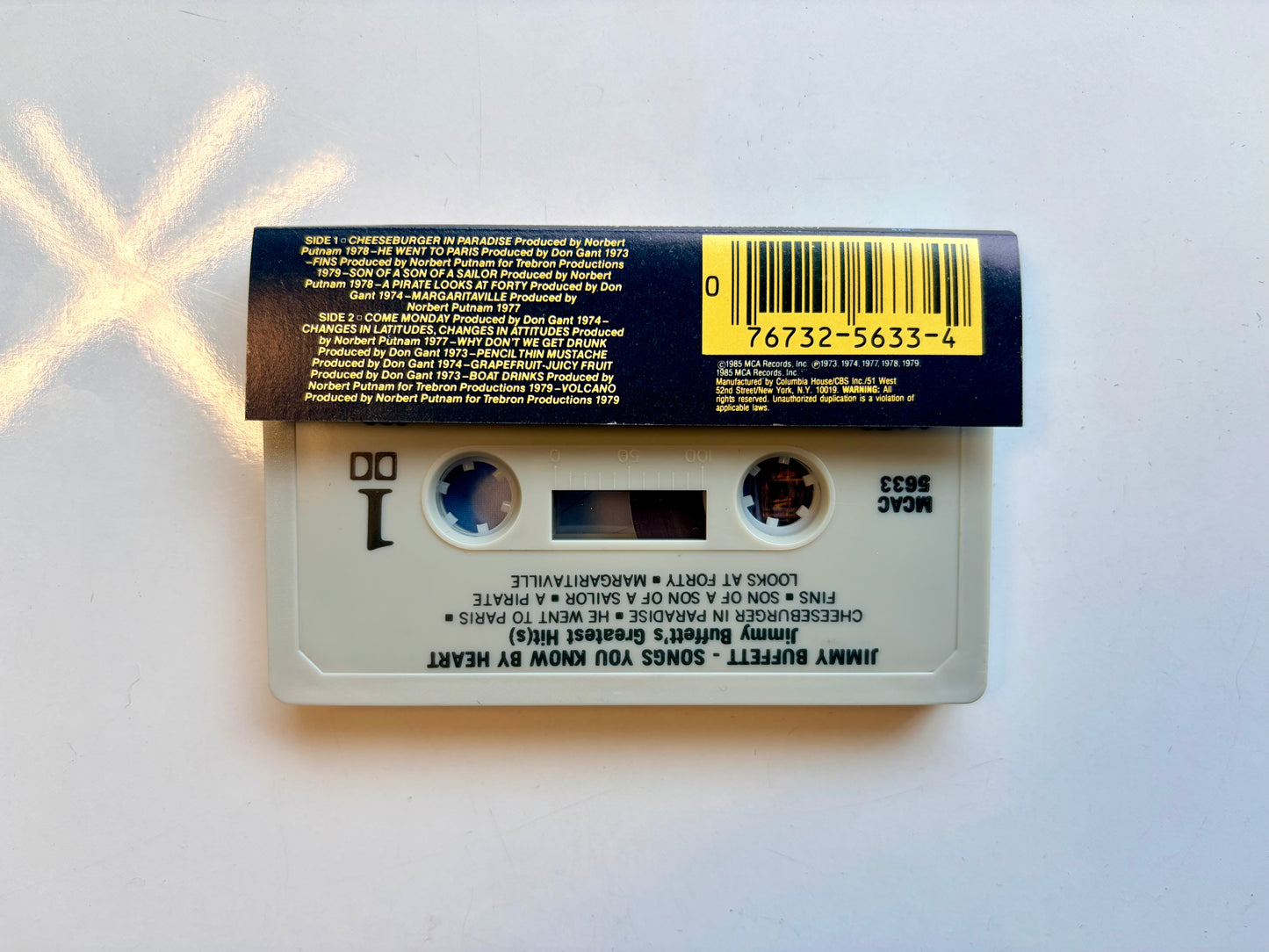 Jimmy Buffett, Songs You Know By Heart