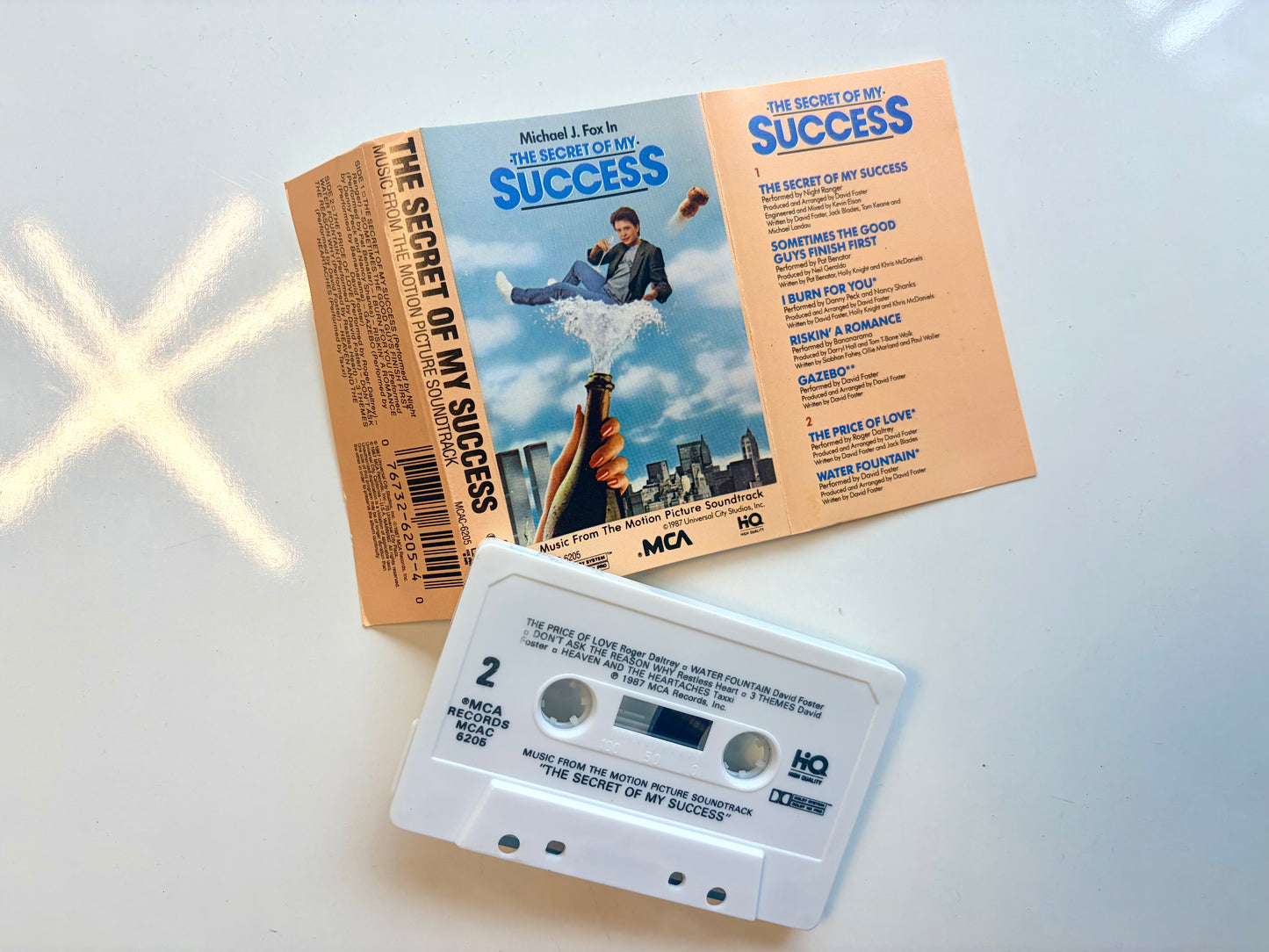 The Secret of My Success, soundtrack